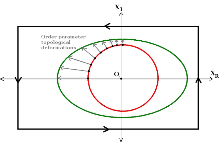 order parameter topological deformation topology complex number triplex